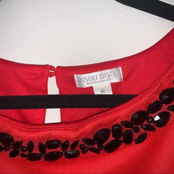 Bisou Bisou Peplum Top - Picture 2 of 9